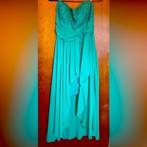 La Scala seafoam green dress